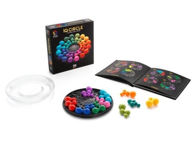 SmartGames - IQ Circle Deluxe - 120 opdrachten - origineel geschenk - volwassenen