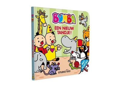 Studio 100 - Bumba Bumba kartonboek met flapjes - Een nieuw tandje!