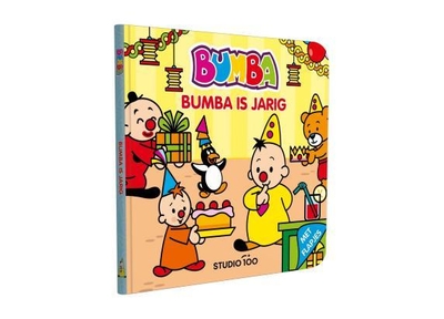 Studio 100 - Bumba Bumba kartonboek met flapjes - Bumba is jarig
