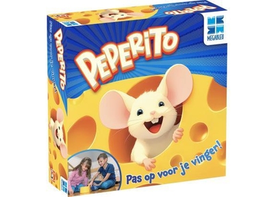 Megableu Peperito - Grappig & Spannend Kinderspel - Bordspel voor Kinderen - Vanaf 3 Jaar - 2-4 Spelers - Perfect als Verjaardagscadeau