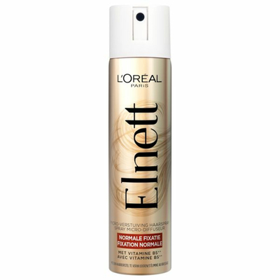 3x L'Oréal Elnett Haarspray Normale Fixatie 75 ml