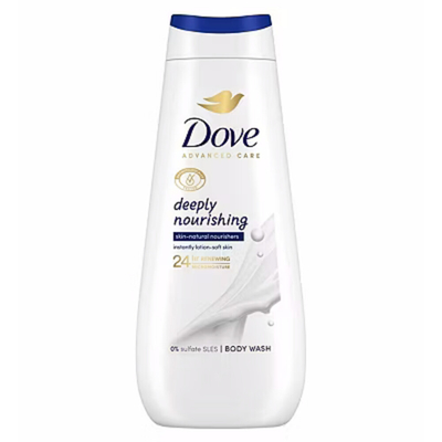 6x Dove Douchegel Advanced Deeply Nourishing 400 ml