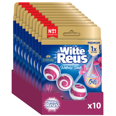 Witte Reus Toiletblok Wellness Scents Harmony - 10 stuks