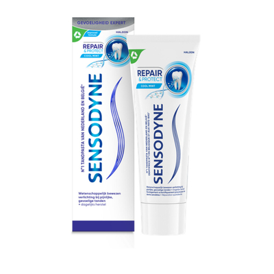 6x Sensodyne Tandpasta Repair&Protect Cool Mint 75 ml