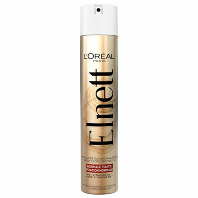 3x L'Oréal Elnett Satin Haarspray Normale Fixatie 400 ml