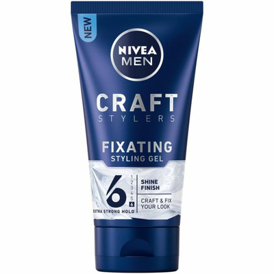3x NIVEA Men Styling Shine Gel 150 ml