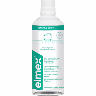 3x Elmex Mondspoeling Sensitve 400 ml
