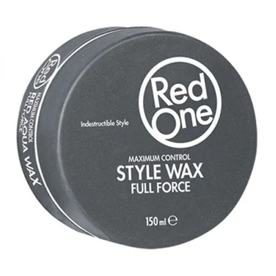 3x Red One Aqua Hair Wax Quicksilver 150 ml