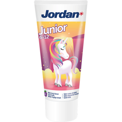 15x Jordan Tandpasta Junior 6-12 jaar 50 ml
