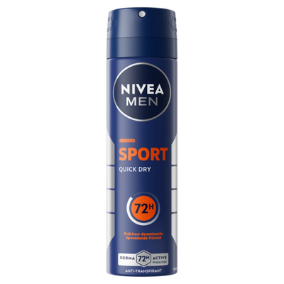 3x NIVEA Men Deodorant Spray Sport 150 ml