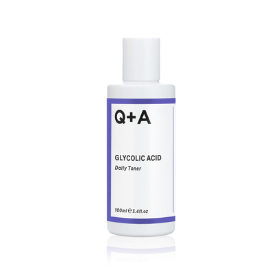 3x Q+A Glycolic Acid Daily Toner 100 ml