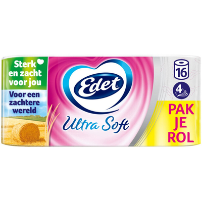 Edet Ultra Soft 4-laags toiletpapier - 32 rollen
