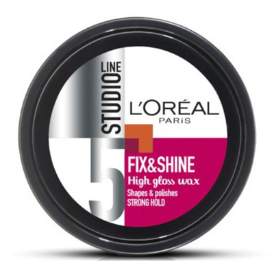 3x L'Oréal Studio Line Fix&Shine Shining Wax 75 ml