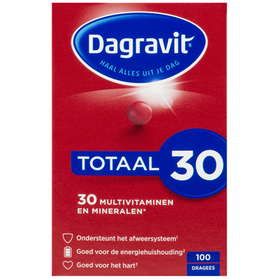 Gratis Verzending: 4x Dagravit Totaal 30 100 stuks