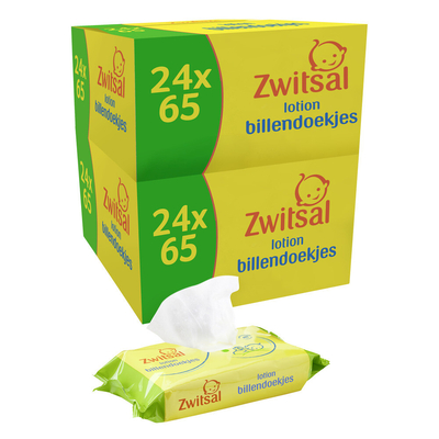 Zwitsal Lotion billendoekjes - 1560 stuks