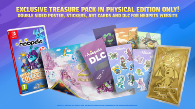 Neopets Mega Mini Games Collection Day One Edition Nintendo Switch