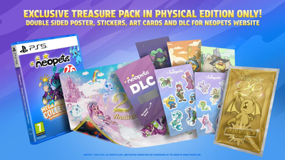 Neopets Mega Mini Games Collection Day One Edition PlayStation 5