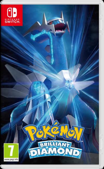 Pokemon Brilliant Diamond (verpakking Duits, game Engels) Nintendo Switch