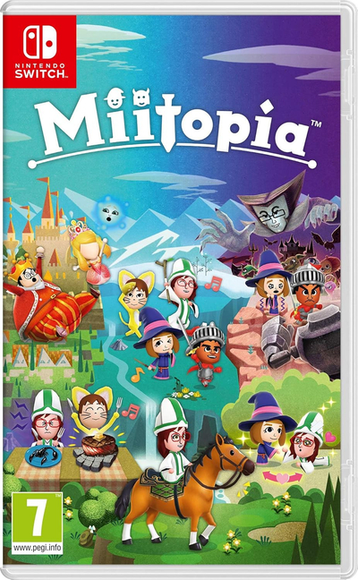 Miitopia (verpakking Duits, game Engels) Nintendo Switch