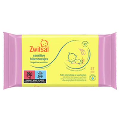 Zwitsal Sensitive billendoekjes - 57 stuks