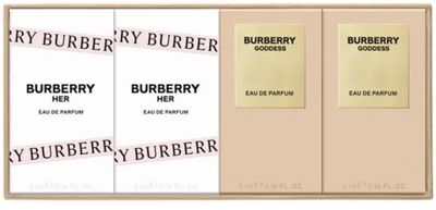 Burberry mini parfumset- GODDESS - eau de parfum 5 ml-HER - eau de parfum 5 ml