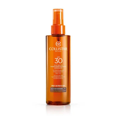 Collistar Sun Care Supertanning Moisturizing Dry Oil Spf 30 Zonneolie 200 ml