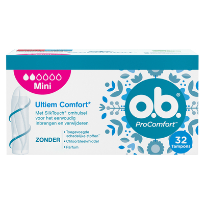 OB ProComfort Tampons Mini met Dynamic Fit 32ST