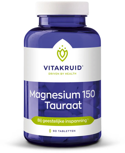 Vitakruid Magnesium 150 Tauraat Tabletten 90TB
