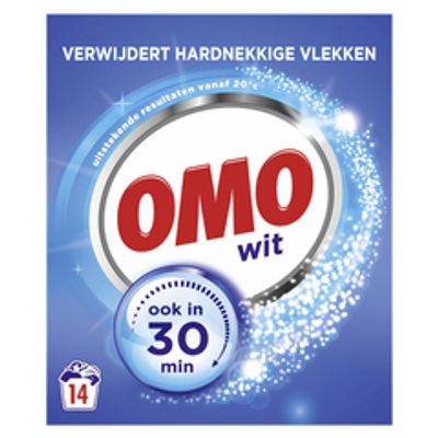 Omo  waspoeder witte was - 14 wasbeurten
