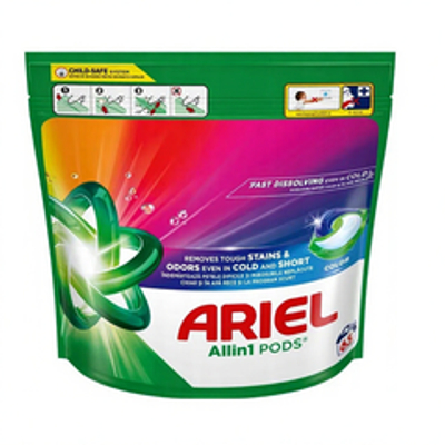 Ariel  wascapsules gekleurde was - 65 wasbeurten