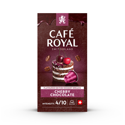 Café Royal Koffiecups cherry chocolate flavour - 10 stuks