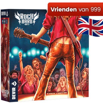 999 Games Rock Hard 1977 – Thematisch Bordspel – Devir