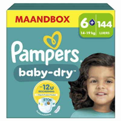 Pampers Baby Dry  luiers  - 144 stuks