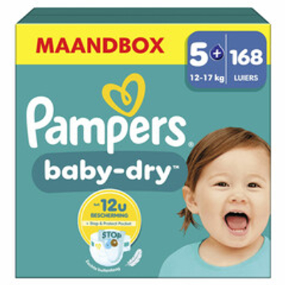 Pampers Baby Dry  luiers  - 168 stuks