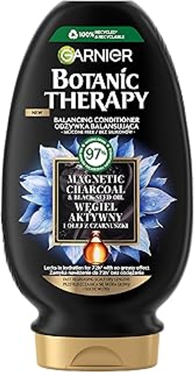 Garnier Botanic Therapy Actieve kool & Zwarte Komijnolie haarconditioner 200 ml