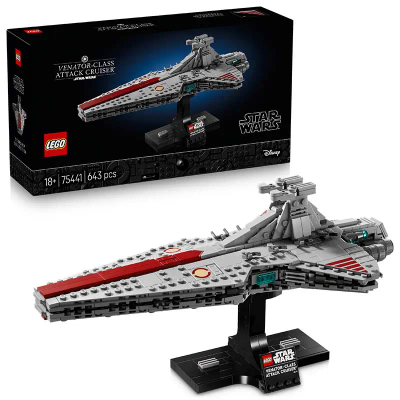 LEGO Star Wars Venator-Class Attack Cruiser - Bouwpakket voor Volwassenen en Decoratie - 75441