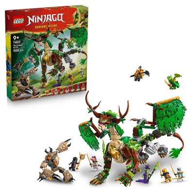 LEGO® NINJAGO® De Draak van het Leven - Speelgoeddraak - Bouwset met 8 Minifiguren - Ninja- en Actiespeelgoed voor Kinderen Vanaf 9 Jaar - Avontuurlijk Verjaardagscadeau - 71859