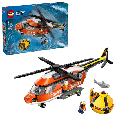 LEGO City Kustwacht helikopter 60503