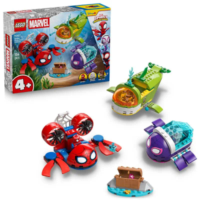 LEGO Marvel Spidey en Zijn Geweldige Vriendjes Spidey: Onderwatervoertuigen 11207