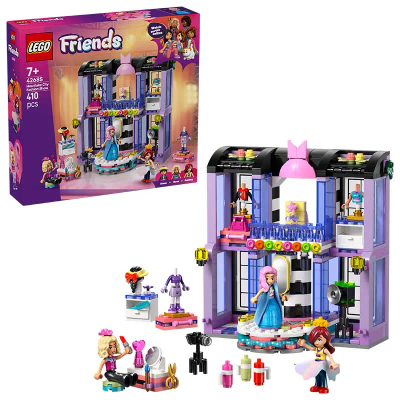 LEGO® Friends Heartlake City modeshow - Verkleedspeelgoed voor Meisjes en Jongens Vanaf 7 Jaar - 3 Minipoppetjes, Accessoires, Aanpasbare Outfits, Catwalk - Cadeau voor Modeliefhebbers - 42685