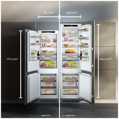 Siemens KI96NADC0 iQ500 extraKlasse Inbouw Koel-vriescombinatie