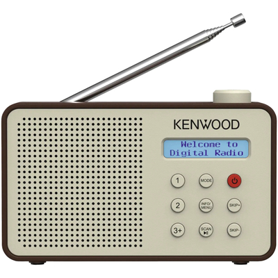 Kenwood CR-M25DAB-T DAB+ Radio Mocca