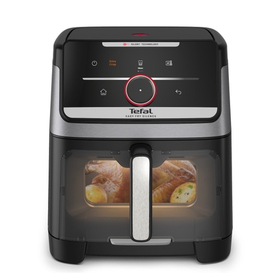 Tefal Easy Fry Smart & Silence XXL EY876D - Stille Airfryer XXL - 7L - 1700W - 55 Programma's - Tot 8 Personen