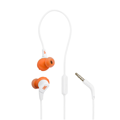 JBL Endurance Run 3 - Bedrade In-Ear koptelefoon - Wit