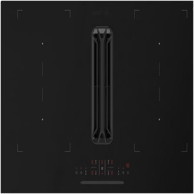 Frilec KOLN8083-030 Inductie kookplaat met afzuiging Zwart