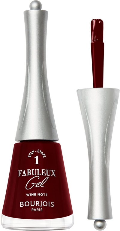 Bourjois Fabuleux Gel Nail Polish - 410 - Wine Not, 9 ml
