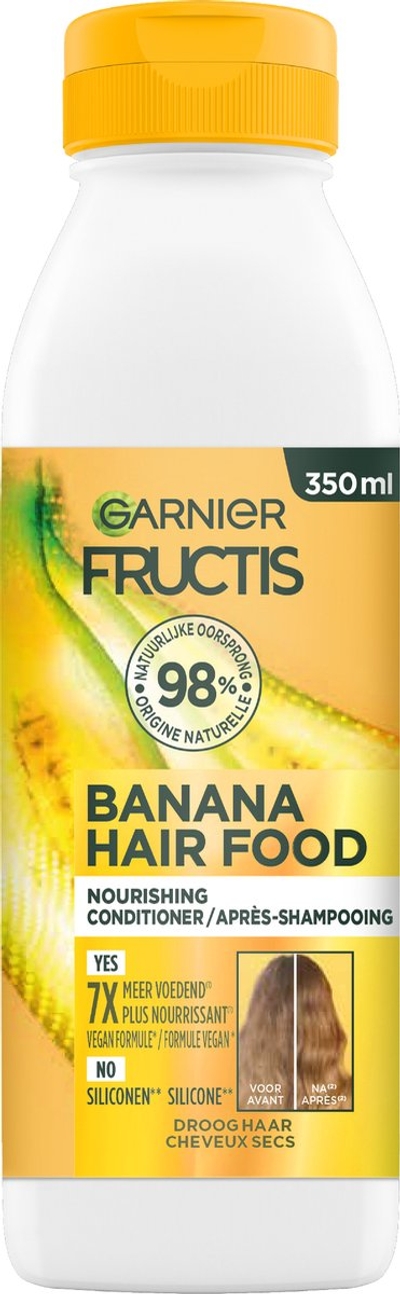 Garnier Fructis Hair Food Banana Voedende Conditioner - Droog Haar - 350ml