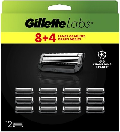 Gillette Labs scheermesjes - 12 stuks