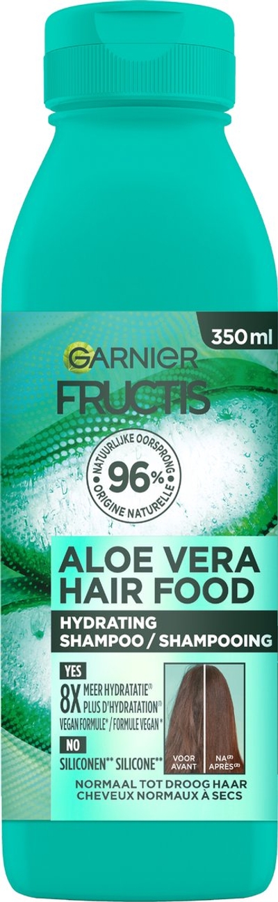 Garnier Fructis Hair Food Aloë Vera Hydraterende Shampoo - Normaal Tot Droog Haar - 350ml