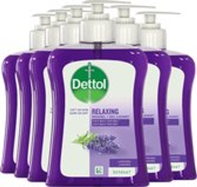 Dettol Handzeep - Verzachtend - Lavendel - 250ml x6